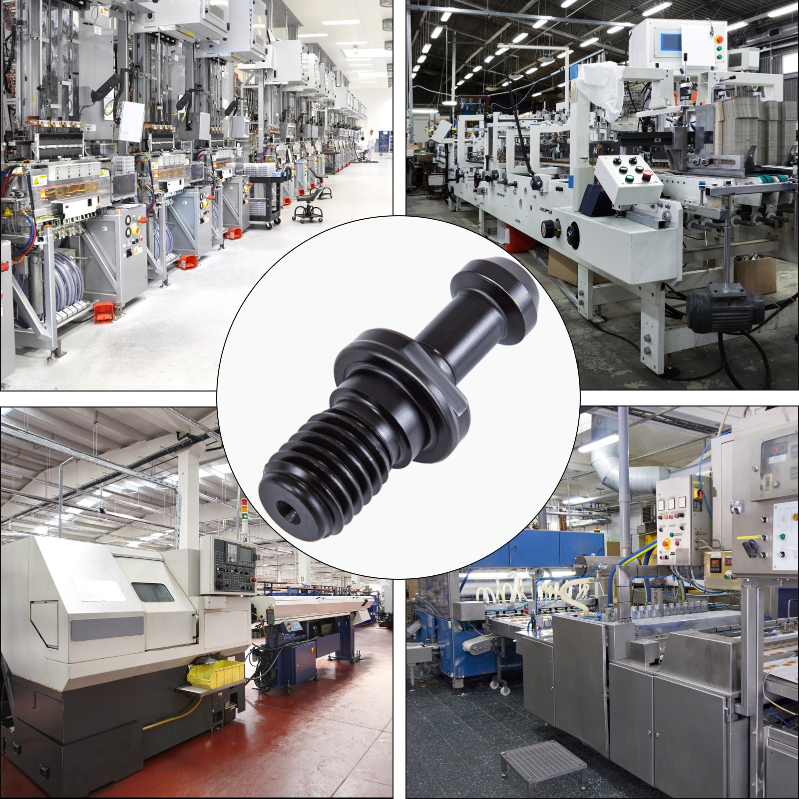 Vevor 11stk Anzugsbolzen Retention Knob Bt30 60grad Cnc Fräsen Werkzeughalter