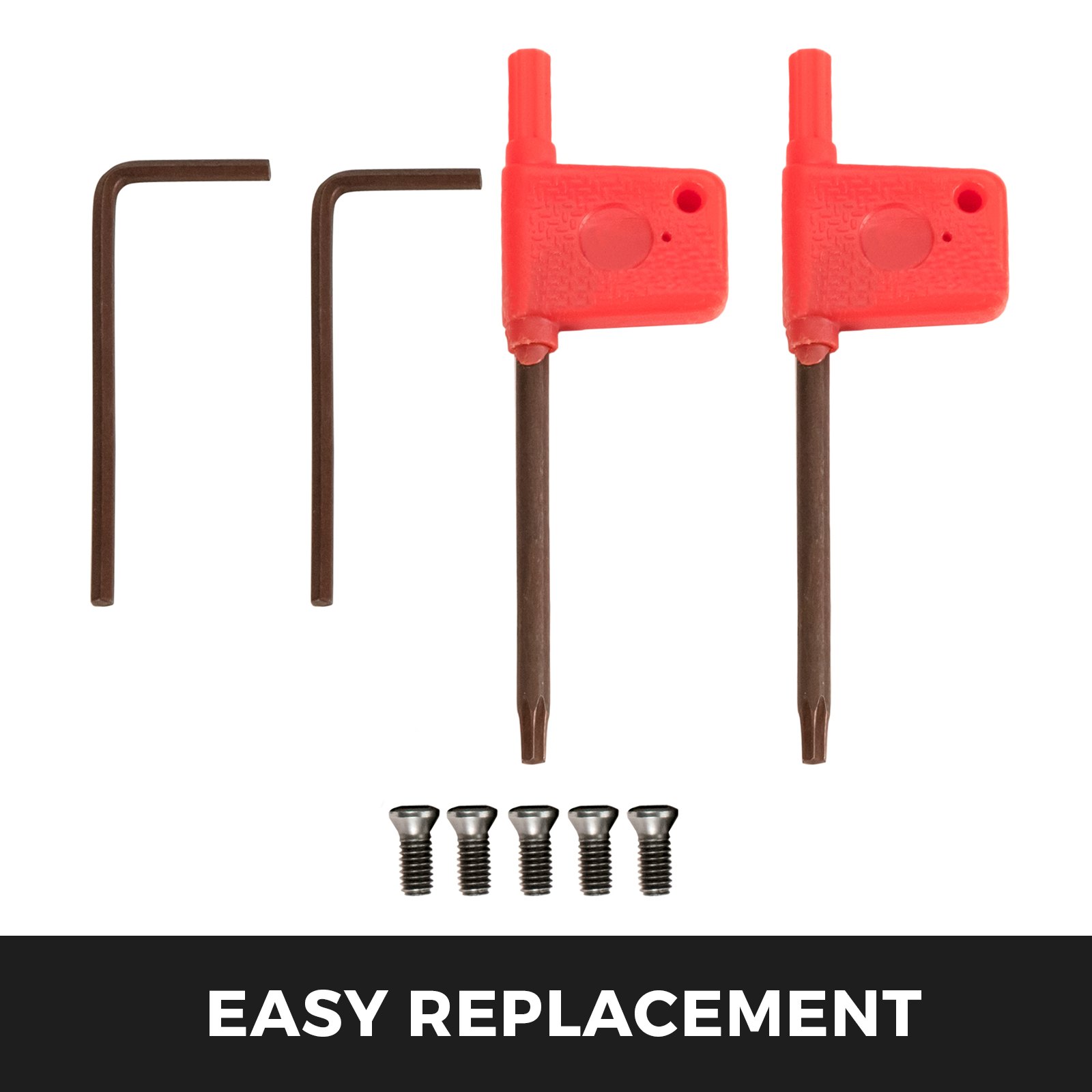 Drehmeißel-set Mit Wendeplatten Drehmeißel Wendeplatten Schwarz 10 Mm 5-teilig