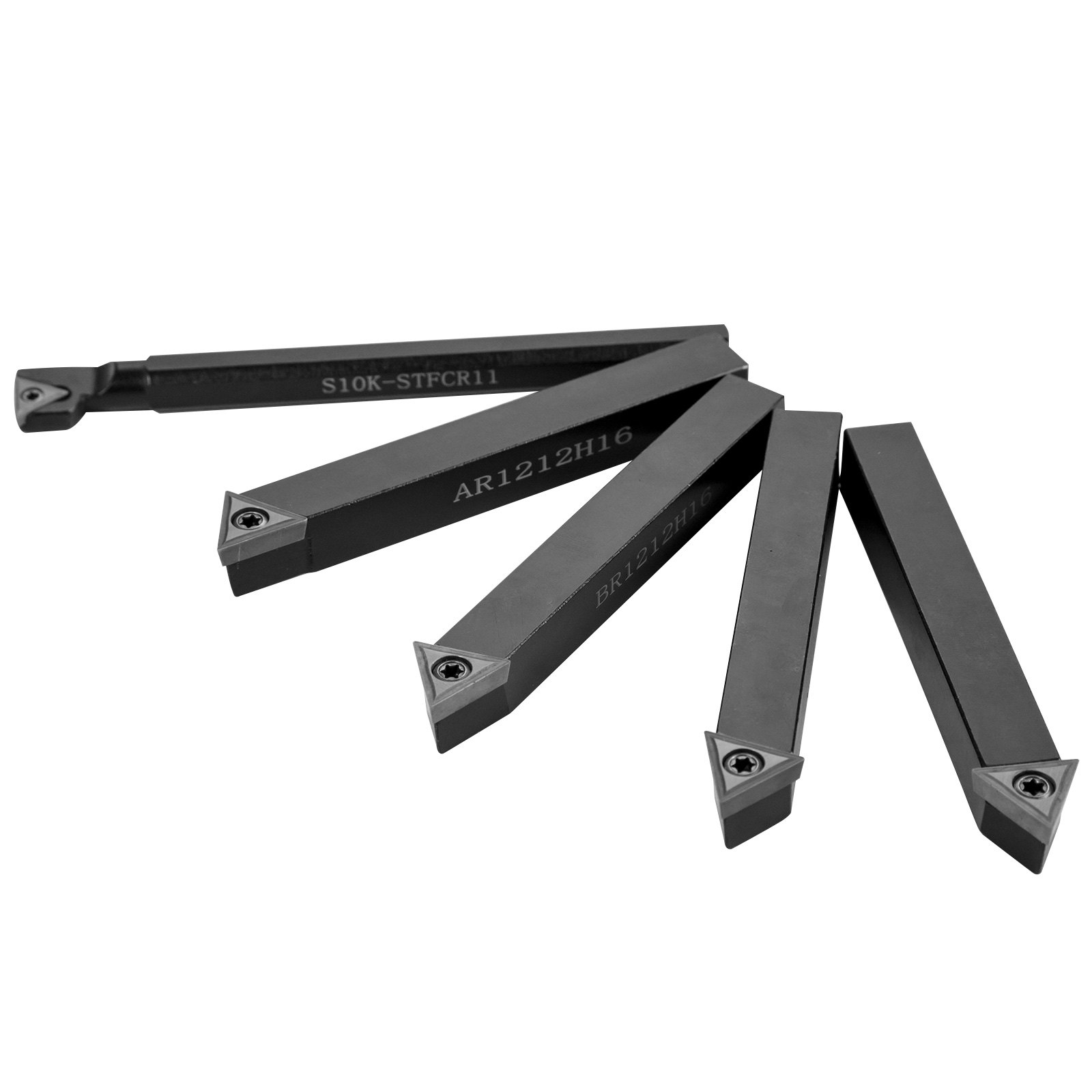 Drehmeißel-set Mit Wendeplatten Drehmeißel Wendeplatten 1/2 Zoll 12mm 5-teilig