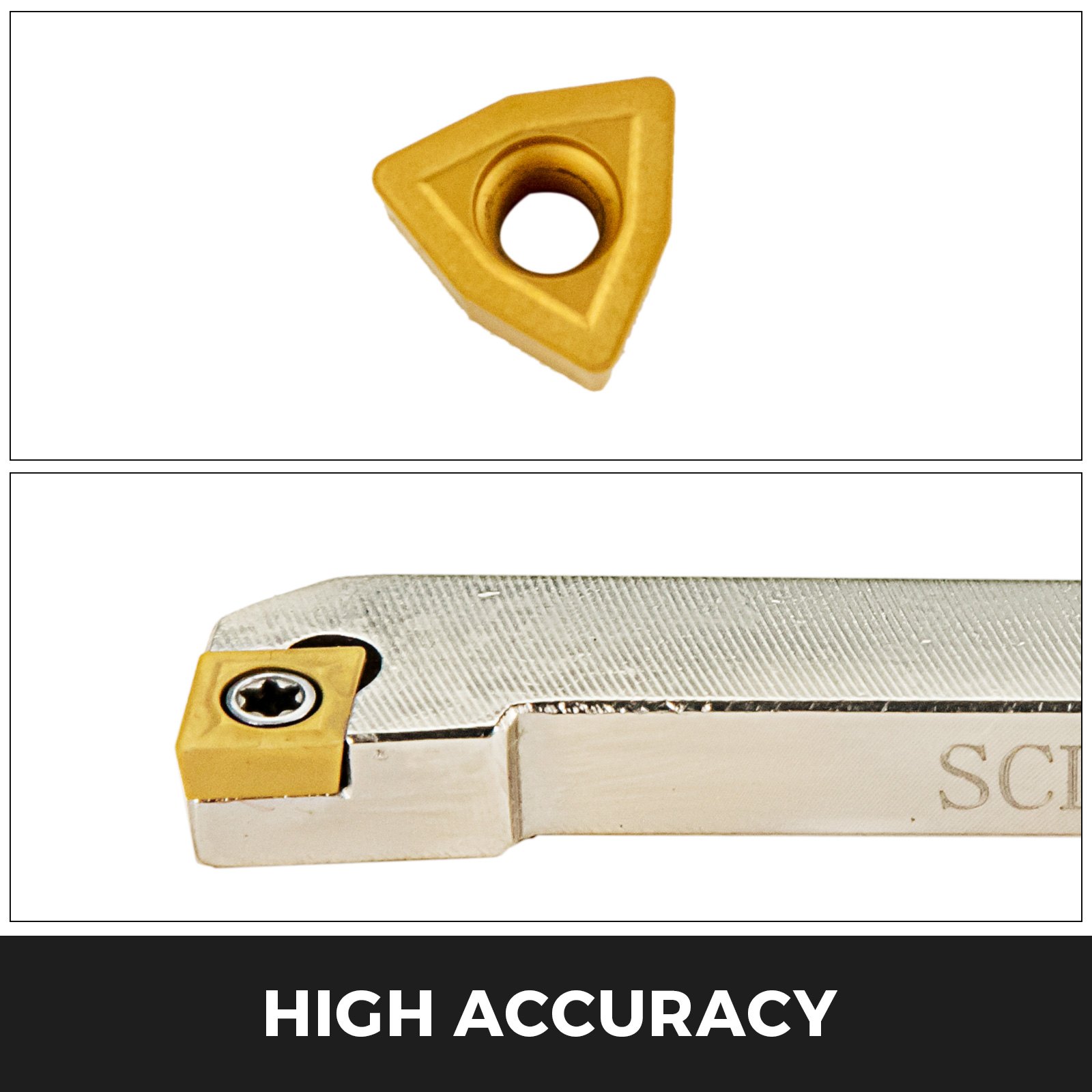 Drehmeißel Drehmeißel Wendeplatten Verzinkt 7 Tlg Indexierbar Drehwerkzeugsatz