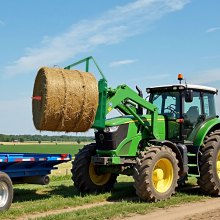 VEVOR Kompaktlader, 1814 kg, 1270 x150x752 mm Palettengabelrahmenaufsätze mit 50,8 mm Anhängerkupplung & Speerhülsen, passend für John Deere Lader mit Schnellbefestigung, nur Rahmen