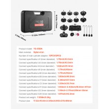 VEVOR 12-teiliges Brake Master Bleeder Kit Bremsentlüftungsadapter-Set