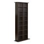 VEVOR Medienregal, 8-lagiges CD-Regal, 559x222x1295 mm, Multimedia-Aufbewahrung für CDs, DVDs, Bücher & Spiele, Raumteiler Schrank mit 16 Fächern für Wohnzimmer, Homeoffice, Aufnahmeraum