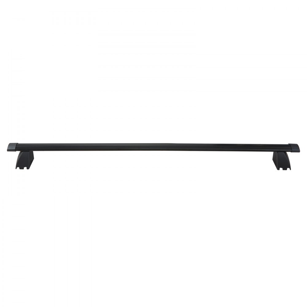 VEVOR Schwarze Dachträger-Querstangen, Kompatibel mit Jeep Grand Cherokee 2011–2021, mit Gerillten Seitenschienen, 90 kg Tragkraft, Aluminium-Querstangen mit Schlössern, für Dachgepäckträger usw.
