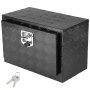 VEVOR Unterboden-Werkzeugkasten Lkw Werkzeugbox Anhängerbox 61x43x46cm Schwarz