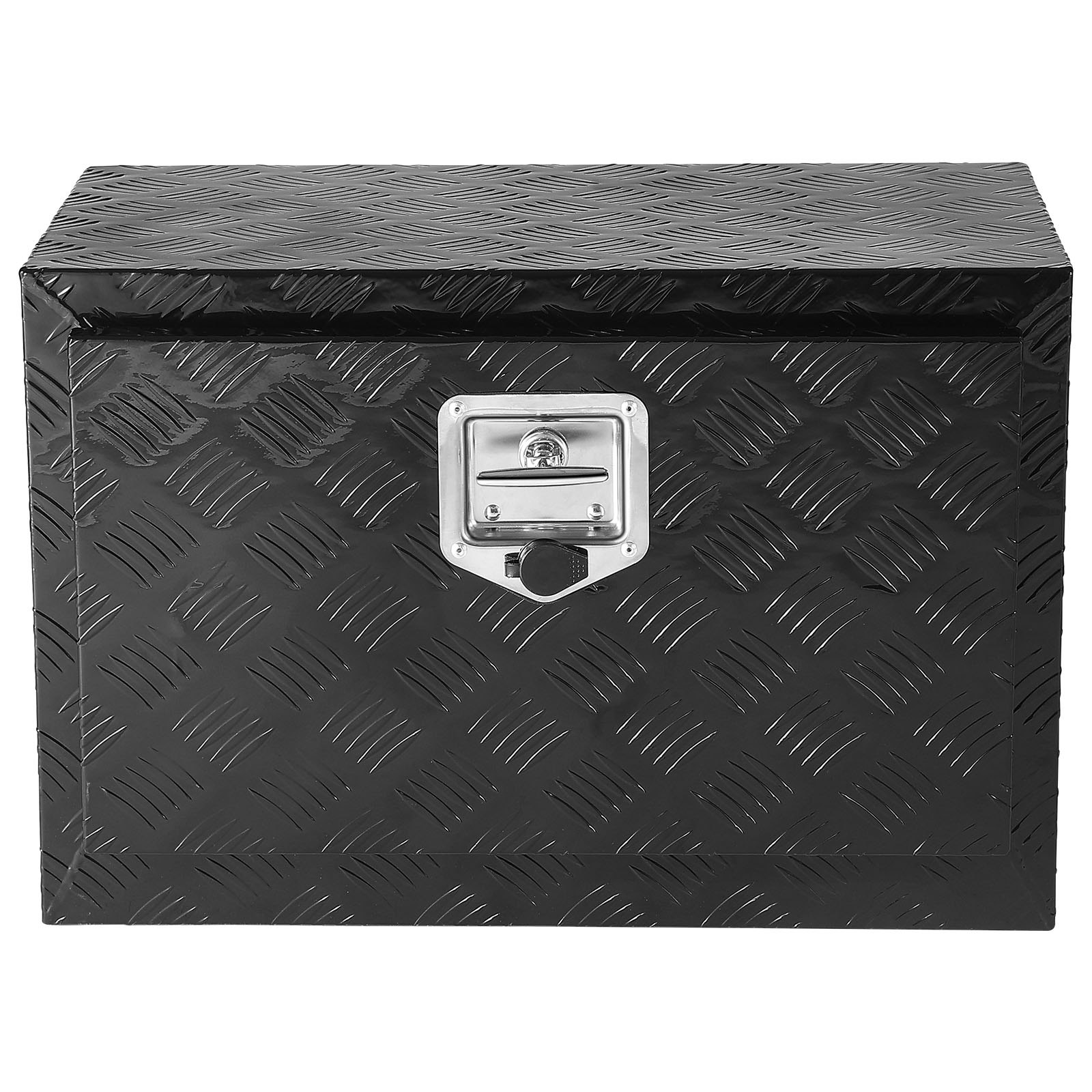 VEVOR Truckbox Werkzeugbox, Unterboden-Anhängerbox, Werkzeugkasten 610 x 430 x 460 mm Pickup-Aufbewahrungsbox, Aluminiumlegierung, 30 kg belastbarer Werkzeugkasten, abschließbare Aufbewahrungsbox