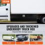 VEVOR Truckbox Werkzeugbox, Unterboden-Anhängerbox, Werkzeugkasten 1524 x 432 x 457 mm Pickup-Aufbewahrungsbox, Aluminiumlegierung, 50 kg belastbarer Werkzeugkasten, abschließbare Aufbewahrungsbox