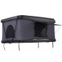 VEVOR Rooftop Tent for Cars, ABS Hard Shell for 2-3 People, Hard Shell Rooftop Tent with Telescopic Ladder, Thick Mattress, Waterproof Windproof Rooftop Tents with UV Protection for Jeep SUV Van Pickup