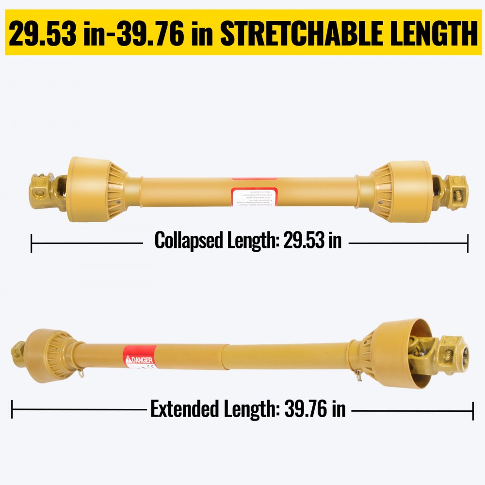 Vevor Kardanwelle Zapfwelle Traktor Gelenkwelle Ce Schutz Welle Antriebswell