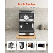 VEVOR Gleitbrett 356x241mm Rollbrett Brett für Kaffeemaschine Küchenmaschine