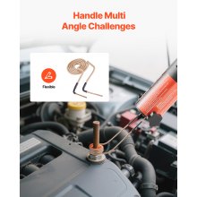 VEVOR 10-tlg. magnetische Induktionsheizspule, Mini Heizspulen Set mit Flexibilität & langer Lebensdauer, zum Entfernen von rostigen Schrauben & Muttern, 8 Spulen + 1 U-förmige + 1 freie Form