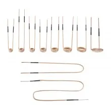 VEVOR 10-tlg. magnetische Induktionsheizspule, Mini Heizspulen Set mit Flexibilität & langer Lebensdauer, zum Entfernen von rostigen Schrauben & Muttern, 8 Spulen + 1 U-förmige + 1 freie Form