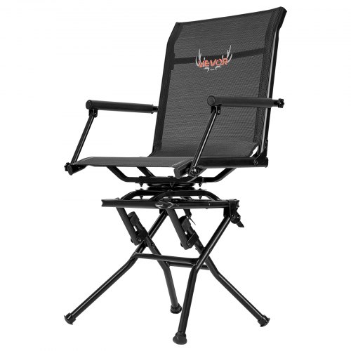 VEVOR Faltstuhl Campingstuhl Anglerstuhl mit Armlehnen & Stahlrahmen &  verstellbarem Tragegurt Klappstuhl Gartenstuhl (136 kg belastbar) 360  geruschlos drehbar, fr Picknick Garten Outdoor | VEVOR DE