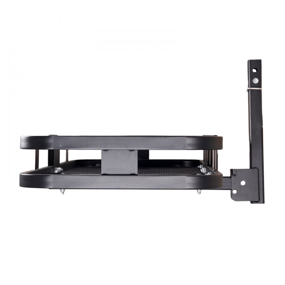 VEVOR 1524 x 610 x 152 mm Gepäckträger mit Anhängerkupplung Wildträger Heckträger, 226,8 kg Ladekapazität, Montierter Gepäckkorb, Rostfreier 235B-Stahl-Gepäckträger, Passend für SUV, Lkw usw.