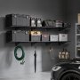 VEVOR 2er-Set Garagenregal 1830x315x122 mm Werkzeugaufbewahrung 136 kg pro Schicht Werkzeughalter Wand 1830x315mm Regalfläche Aufbewahrungsregale Metallregal Werkzeug Organizer Wandregale