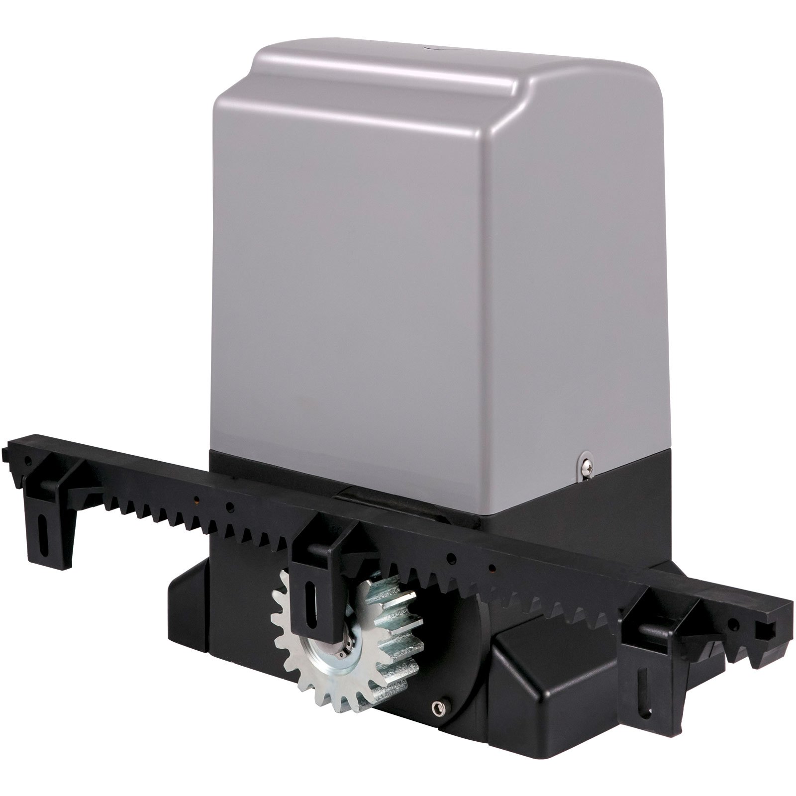 VEVOR Schiebetorantrieb 1800 kg 8 m Automatisches Toröffner mit 4 Fernbedienungen und APP-Steuerung Elektrischer Rolltormotor für Einfahrten Komplettes Hardware-Sicherheitssystem-Kit für Torantriebe