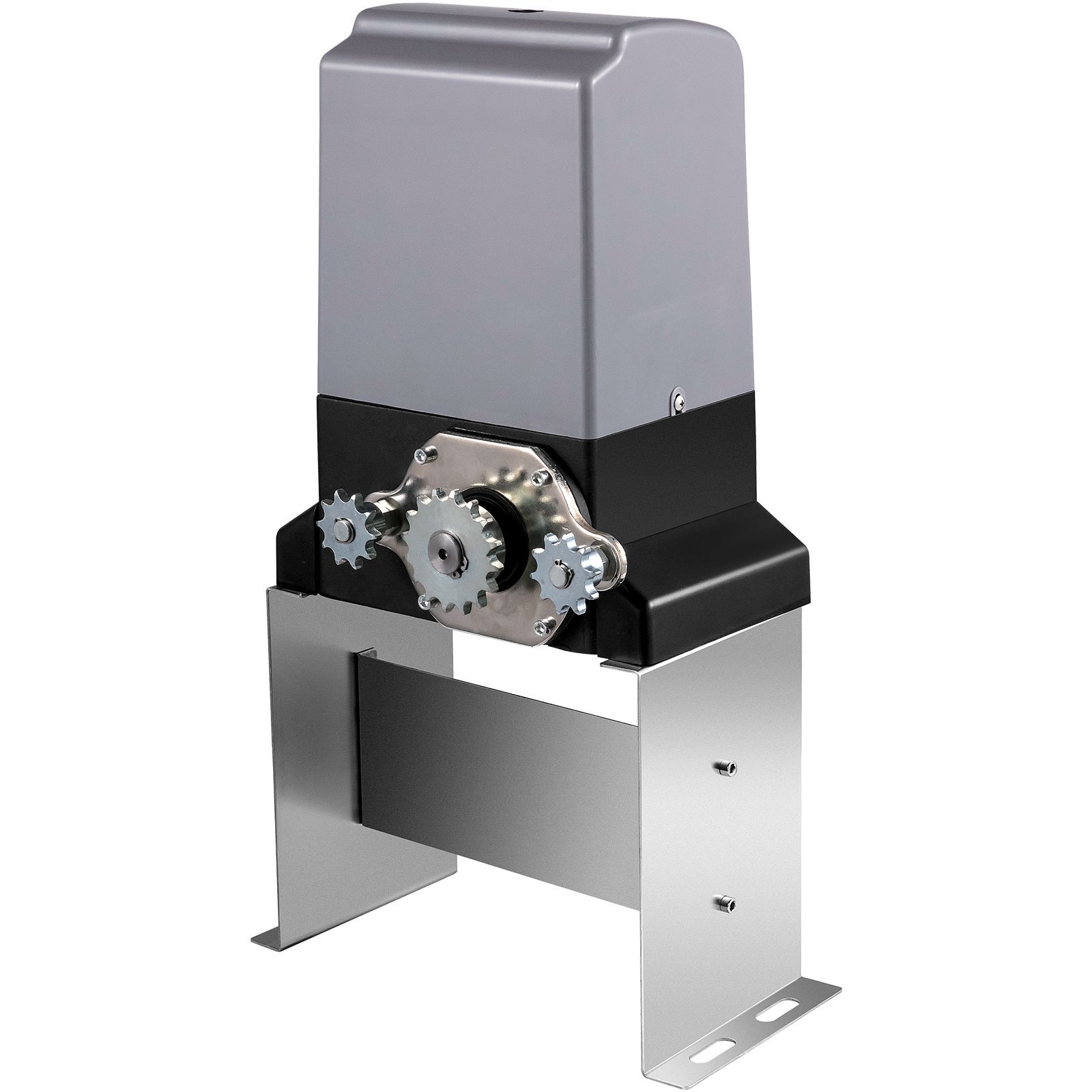 VEVOR Automatischer Schiebetoröffner 1497 kg, Toröffnungsmotor mit 2 Fernbedienungen, Einfahrtrolltor, Entfernung von der Fernbedienung 70 m, Türöffner für Schiebetor