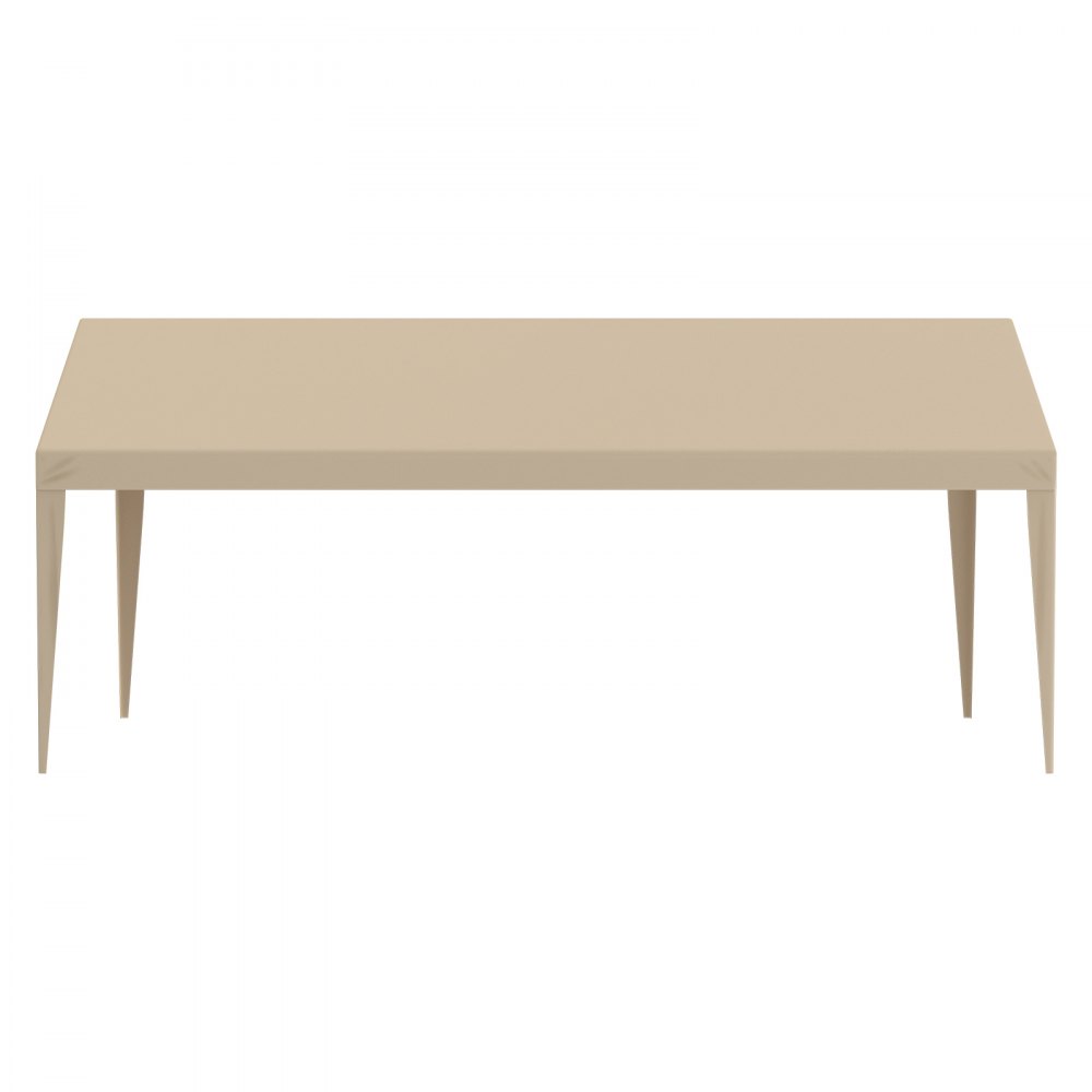 VEVOR Carport Garage Tent, 3 x 6 m, Garage Roof Tent, Waterproof and UV-Protected, Easy Installation with Tension Straps, Beige (Roof Cover Only, Frame Not Included)