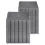 VEVOR ineinandergreifende Drainagematte Duschmatte 31 x 31 cm modulares ineinandergreifende Bodenmatten, 55 Stk. Spleiß-Drainagematten, rutschfeste Drainage-Bodenfliesen, für Garage Garten Grau