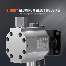VEVOR Hydraulische Holzspalterpumpe 16 GPM 2-stufige 4000 PSI Holzspalterpumpe 1" Einlass 1/2" NPT Auslass 3600 U/min hydraulische Aluminium-Zahnradpumpe für Holzspalter mit kleinem Motor Schneepflug
