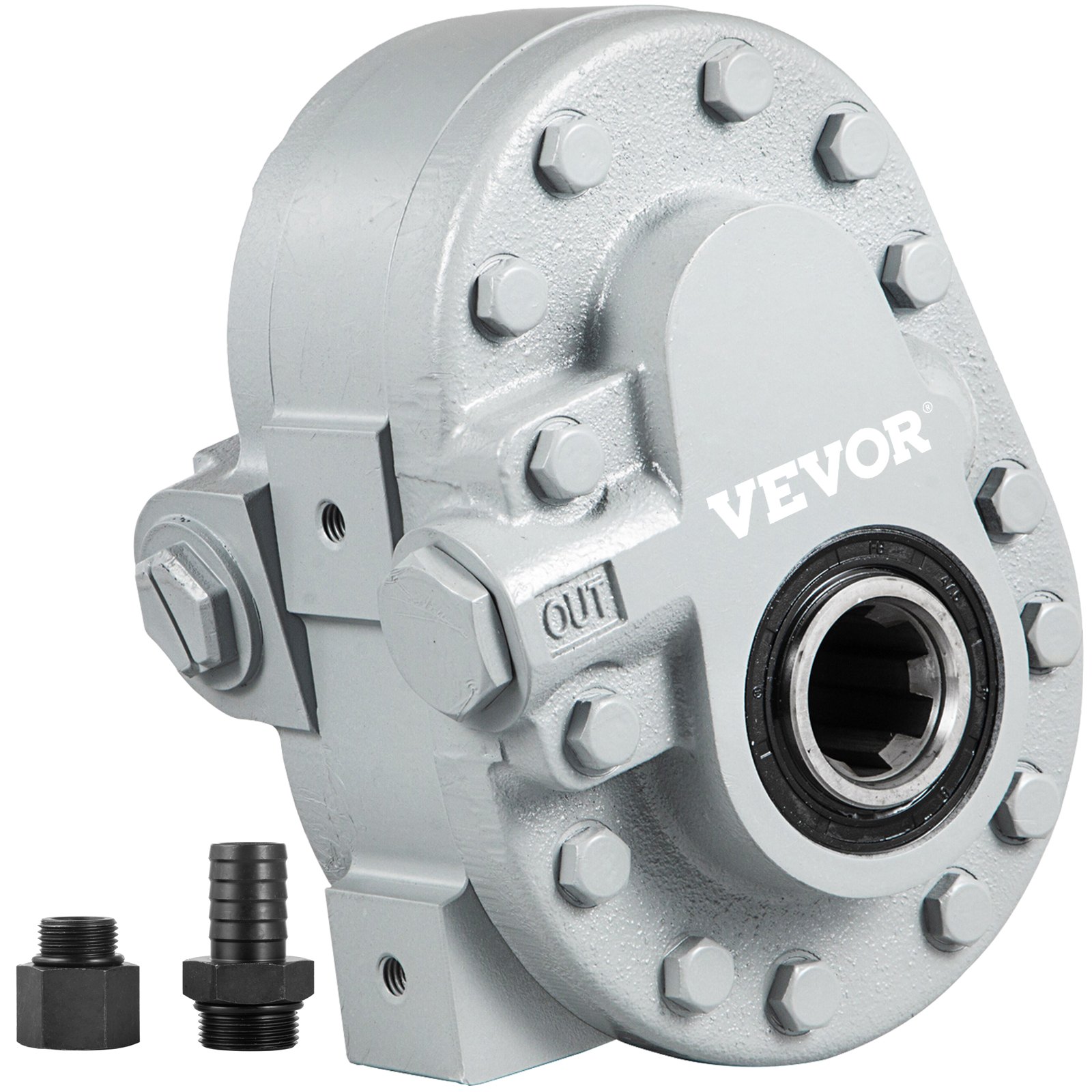 VEVOR Hydraulikpumpe 21,2 GPM Hydraulikmotor 540 U/min Holzspalter 2250 PSI Hydraulikspalter SAE 12 Auslassanschluss Hydraulikpumpe für Holzspalter für LKW-Heckklappenhebebühne, Scherenhebebühne, Kipp