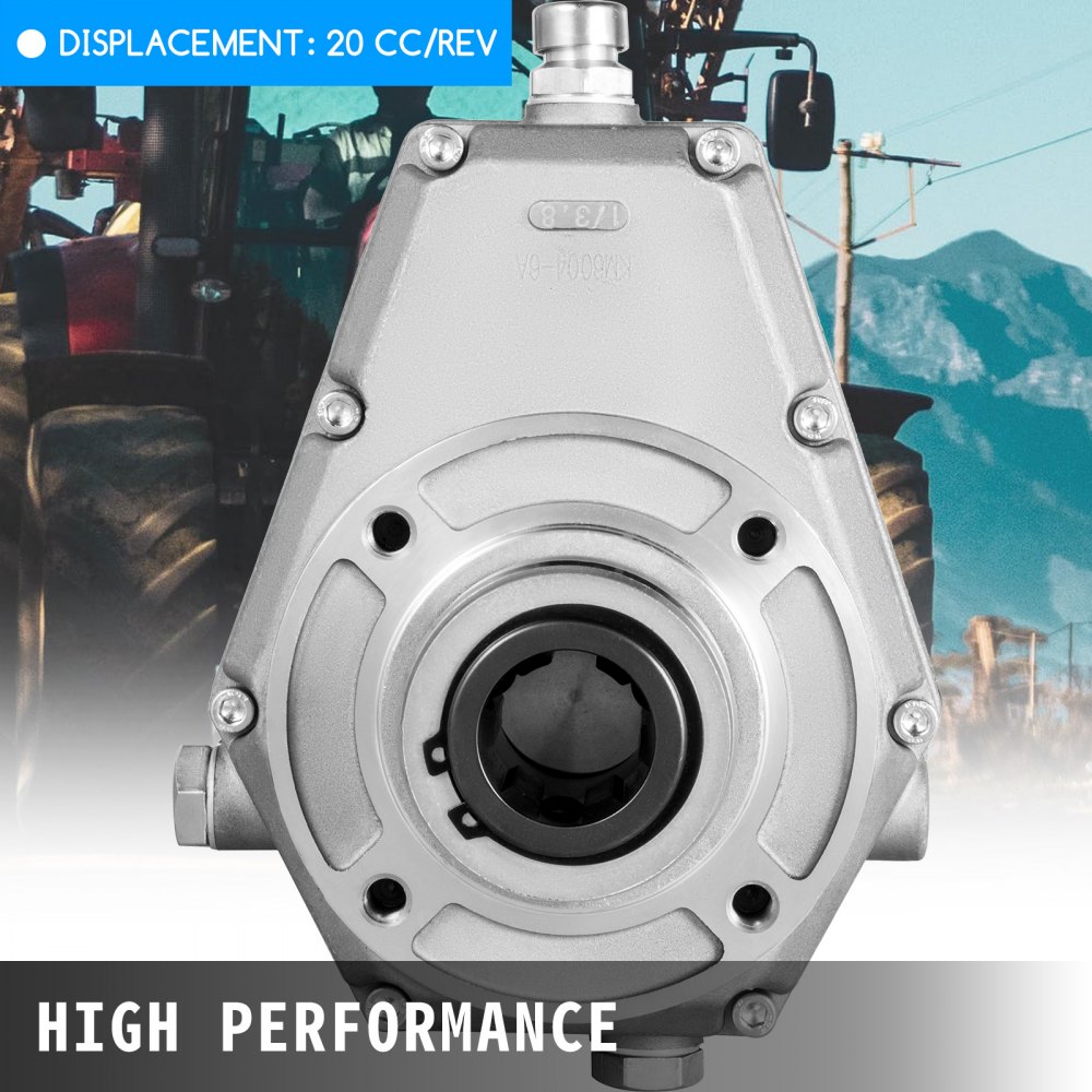 Zahnradpumpe Hydraulische Zahnradpumpe mit Rohr Getriebe 20ccm für Traktor