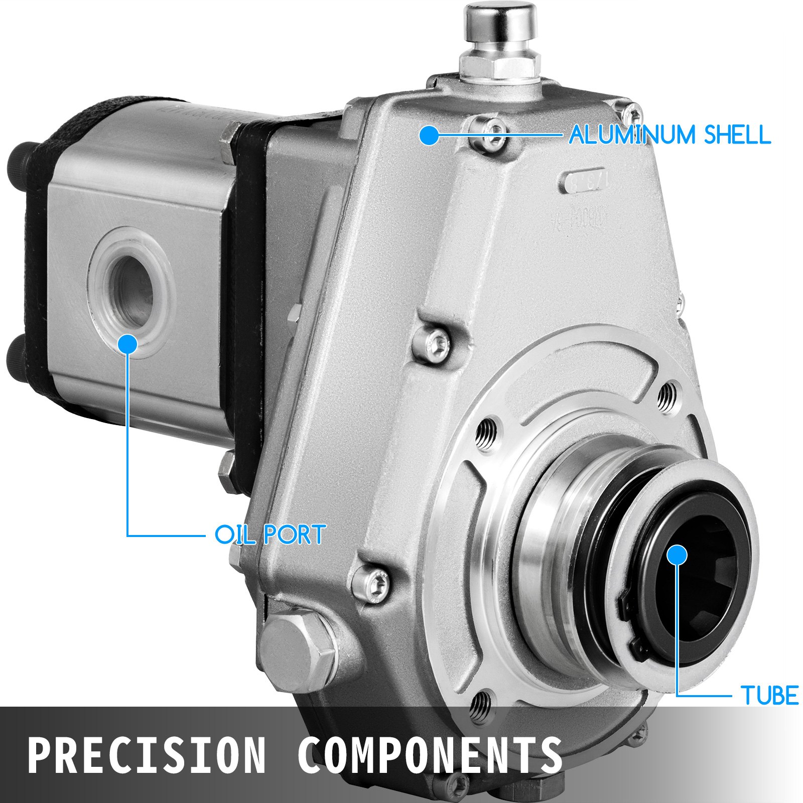 Zahnradpumpe Hydraulische Zahnradpumpe mit Rohr Getriebe 20ccm für Traktor