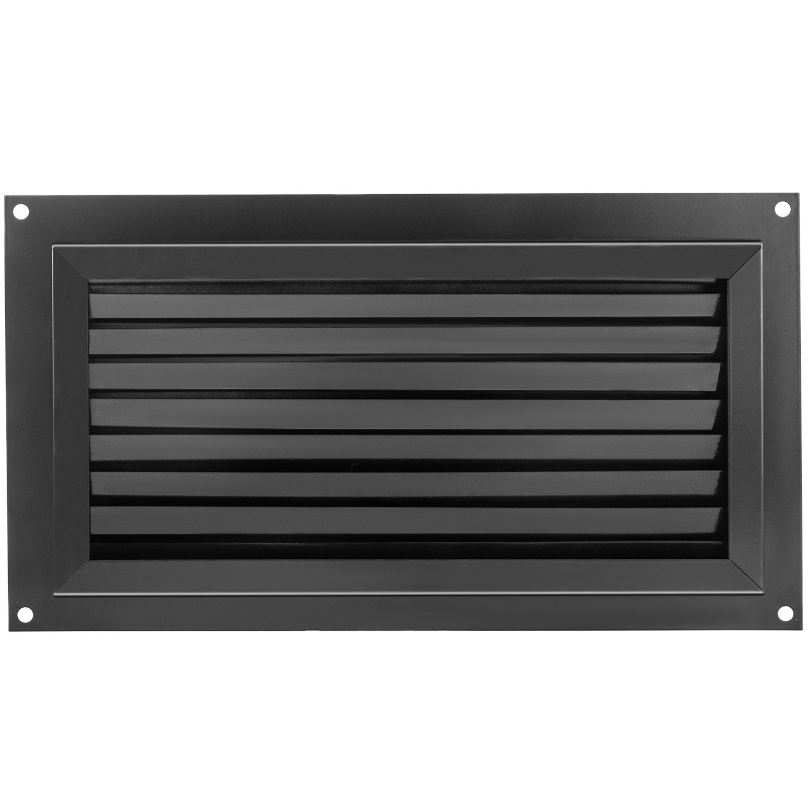 VEVOR Flutentlüftungsöffnung, 406,4 x 203,2 mm, Belüftungsgitter aus verzinktem Stahl, Überflutungsentlüftung, Wandbefestigung für Wasserdurchlass durch Kriechkeller bei Hochwasser