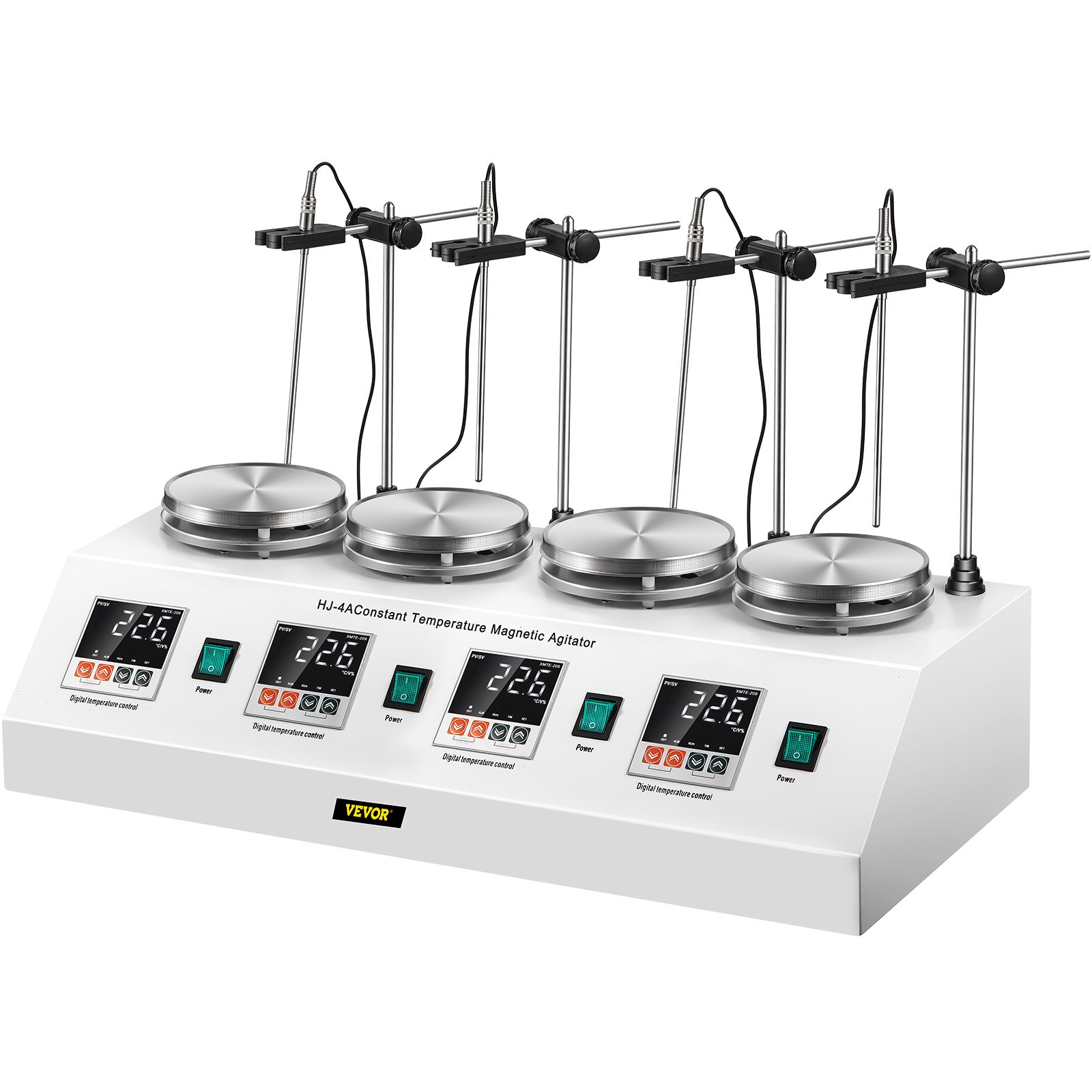 4 Units Head Magnetrührer Kochplattenmischer Multi Unit Thermostatic Efficient