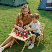 VEVOR Magnetische Bausteine, 100-teiliges Dark Castle-Set, Magnetblöcke, STEM Montessori-Spielzeug als Weihnachts- & Geburtstagsgeschenk, Konstruktions-Stapelspielzeug, ab 3 Jahren