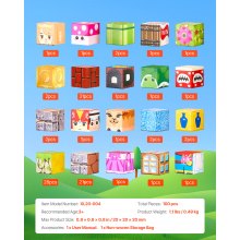 VEVOR Magnetblöcke, 100-teiliges Magnetblöcke-Set, magnetische Bauwürfel für Kinder, STEM Montessori-Sensorikspielzeug als Weihnachts- und Geburtstagsgeschenk, Konstruktions-Stapelspielzeug für Jungen und Mädchen ab 3 Jahren