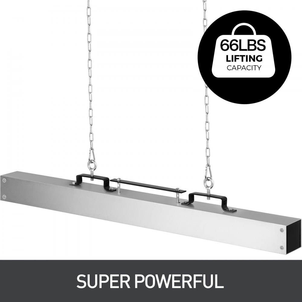 48" Magnetbesen Staplermagnetbesen Schraubensammler Metallsuche Kehrmaschine