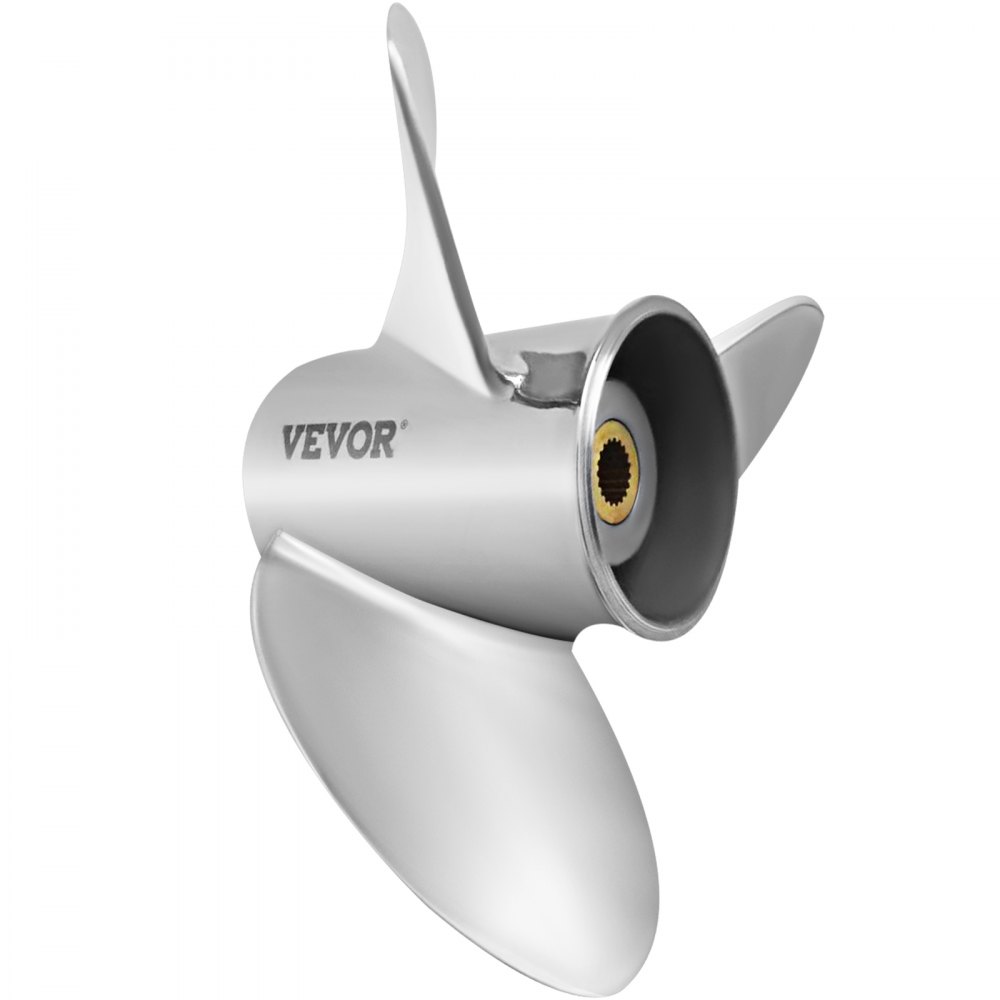 VEVOR Außenbordpropeller, Ersetzt OEM 3860709, 3-Blatt-Stahl-Bootspropeller mit 36,8 X 53,3 cm Teilung, Kompatibel mit Volvo Penta SX-Antrieb aller Modelle, mit 19-Zahn-Keilverzahnung, Rechts