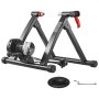 VEVOR Fahrrad Rollentrainer Fahrradtrainer für 660,4-736,6 mm / 700C-Räder, 6-stufiger Widerstand, faltbarer magnetischer Radtrainer Heimtrainer mit Schnellspanner & Vorderradunterlage Schwarz