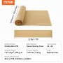 VEVOR Jute Stoff, Sackleinen-Stoffrolle, 50x50 hochdichte breite natürliche Sackleinen-Stoffrollen, 1016mmx22,86m, für Dekoration, Handwerk, Hochzeit, Gartenarbeit, Pflanzen- & Baumwinterabdeckung