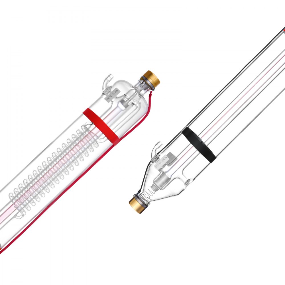 VEVOR 130W CO2-Laserröhre 165cm Laser Tube CO2 Lasergravierer Glas Laser Rohr