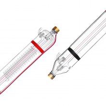 VEVOR 130W CO2-Laserröhre 165cm Laser Tube CO2 Lasergravierer Glas Laser Rohr