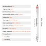 VEVOR 90W CO2-Laserröhre 125cm Laser Tube für CO2 Lasergravierer Glas Laser Rohr