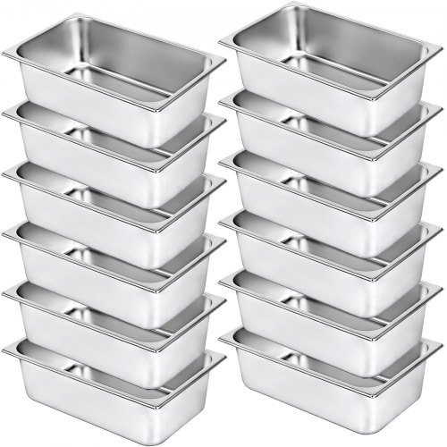 12x Gastronormbehälter Gn1/1 Tiefe 150mm Gastronormschalen Zum Backen Stapelrand
