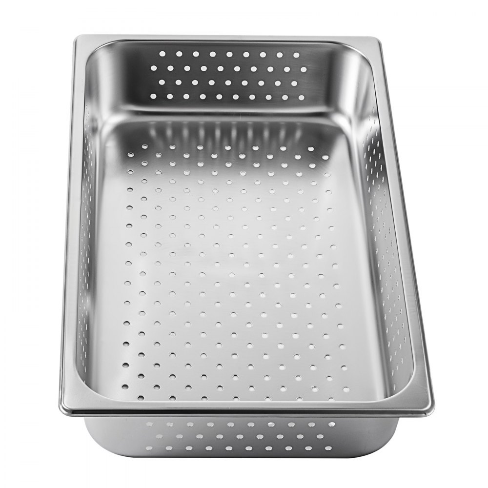 Gn-behälter 1/1 Gastronormbehälter 100mm Edelstahl Gastro Behälter 6 Pcs Gelocht