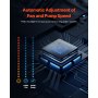 VEVOR Flüssigkeitskühler AIO CPU-Wasserkühler mit 120mm PWN-Lüftern Intel AMD