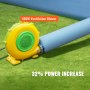 VEVOR Farbkabine DIY Sprühmalerei Sprühfarbe Schutzzelt 950 W, Blau 4 x 2,2 x 2,35 m Lackierzelt 210D Oxford-Gewebe Sprühfarbe Zelt Tragbare Sprühfarbe Farbstand DIY-Sprühmalerei