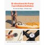 VEVOR aufblasbares Stand Up Paddle Board (353,6 x 89 x 15,2 cm) Paddleboard, Komplettset inkl. Pumpe Paddel Finne Rucksack, Knöchelleine Gurt, rutschfestes Deck für Jugendliche und Erwachsene