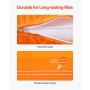 VEVOR Fun Tube Set zum Bootfahren, Aufblasbare Schleppboote für 1–2 Personen, 154 kg Wassersport-Schleppschlauch zum Ziehen von Booten – mit Flossen, doppelt genähter Nylonhülle & gepolsterten Griffen