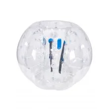 VEVOR Aufblasbarer Bump Ball Bumper Stoßball 1 Stk. 1,5 m x 1,2 m, Menschlicher Kollisionsball, PVC-Körperblasen-Bounce-Ball für Outdoor-Aktivitäten, Transparenter Aufblasbarer Bumper Ball