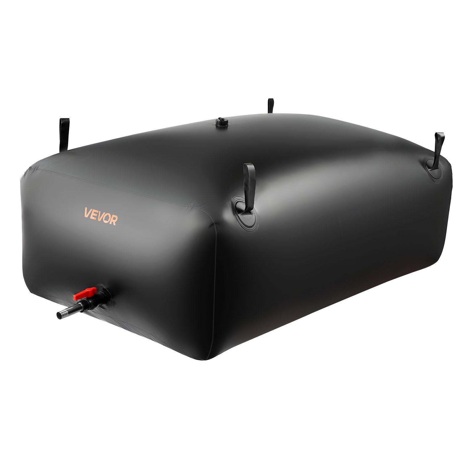 VEVOR Wasserspeicherblase, 540 L PVC-Weichwasserbeutel, Wasserspeicherbehälter, auslaufsicherer & verschleißfester Wassertank für die Outdoor-Bewässerung von Wohnmobil, LKW, Notfall