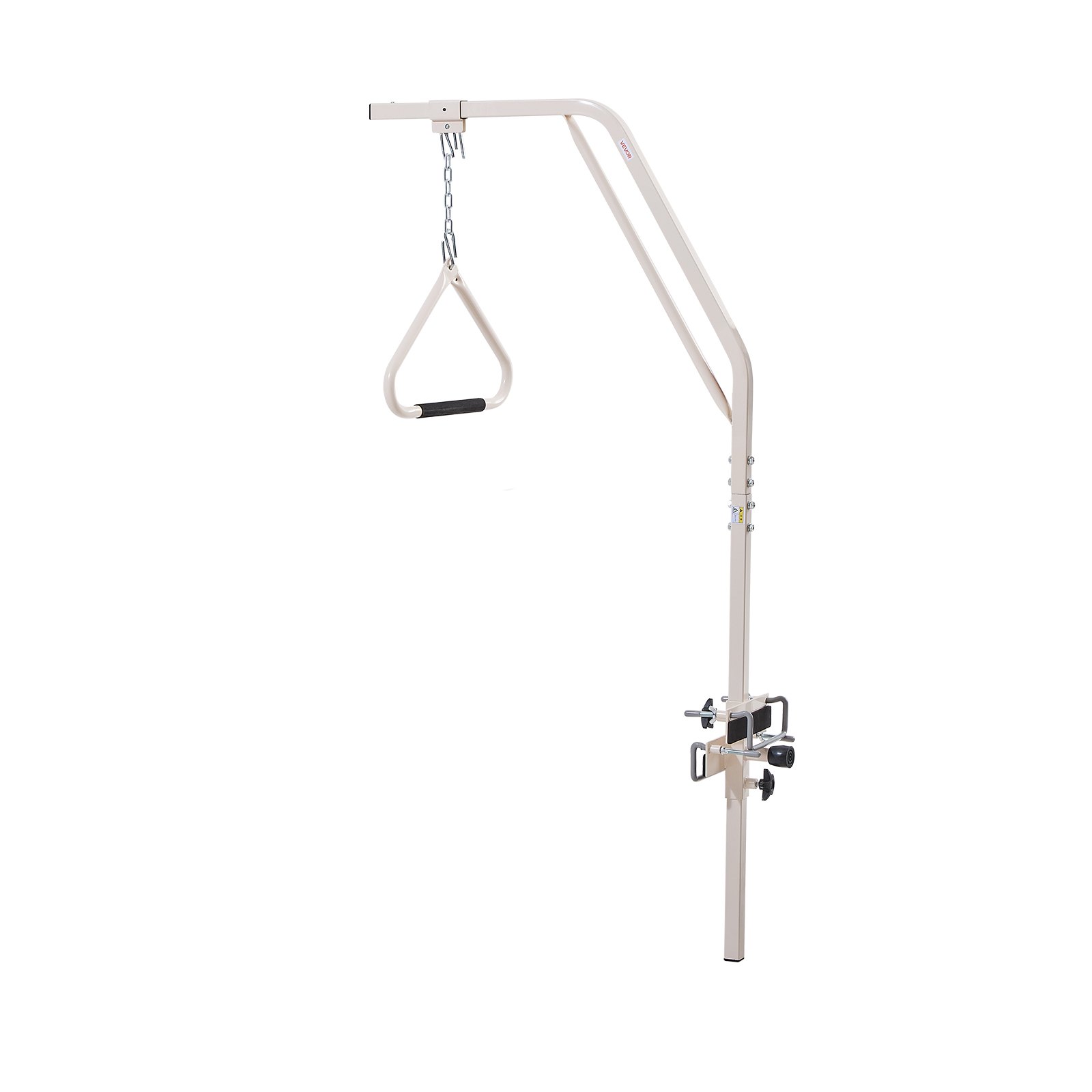 VEVOR Bettgalgen 840x210x1550 mm, Bettaufrichter mit Klemmen & Metallkette, bis 113 kg, Aufstehhilfe für ältere & bettlägerige Menschen, ideal für häusliche Pflege, Krankenhäuser, Pflegeheime