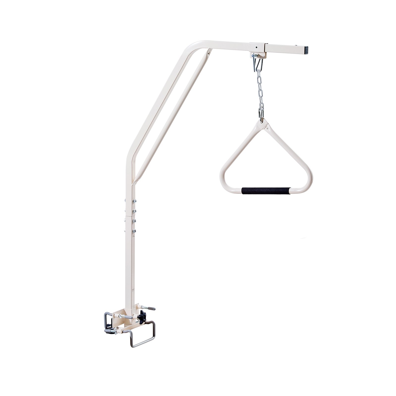 VEVOR Bed Hoist 840x210x1550 mm, Bed Lift with Clamps & Metal Chain, up to 113 kg, Standing Aid for Elderly & Bedridden People, Ideal for Home Care, Hospitals, Nursing Homes