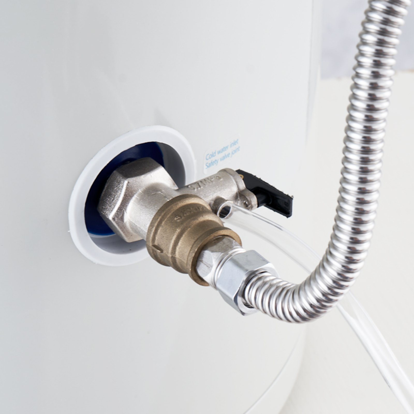 VEVOR Elektrischer Warmwasserbereiter, 70 L Tank, Warmwasserspeicher, 2 kW, mit LED-Anzeige, Drehknopfsteuerung, seitlicher Anschluss, Warmwasserspeicher für Dusche, Bad, φ410x780 mm