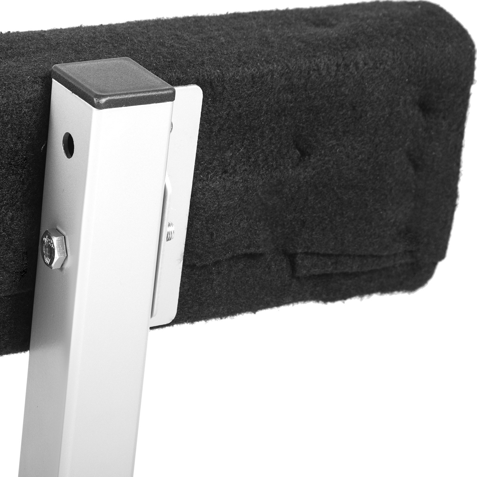 VEVOR Bootsanhänger-Führungsschienen mit gepolsterter Auflage und Metallhalterung für sicheren Sitz.